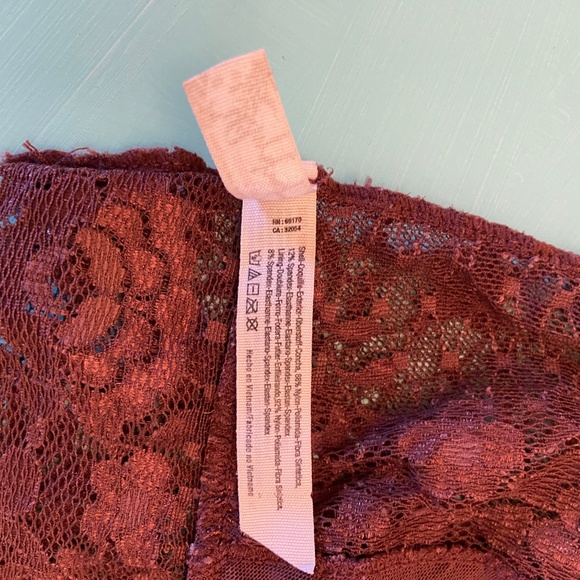 Intimately Free People Lace Bralette Size xs - Picture 5 of 8